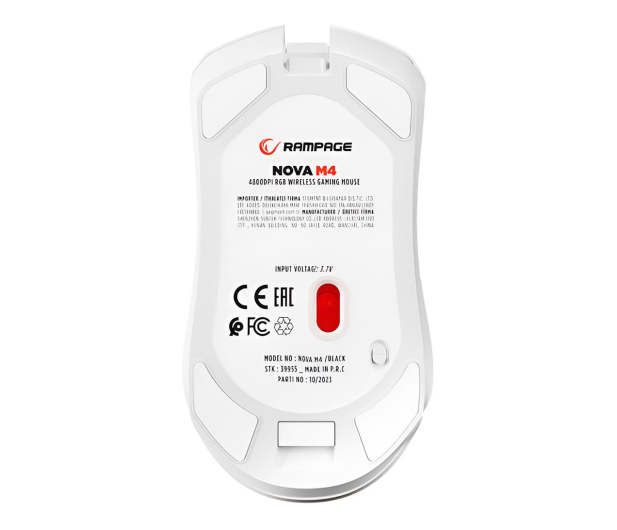 Rampage  Nova M4 Wireless RGB LED White - 1276259 - zdjęcie 7